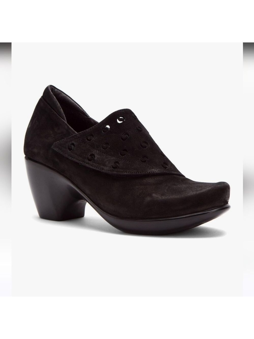 Naot Precious Dress Pumps Black Suede, Size 11